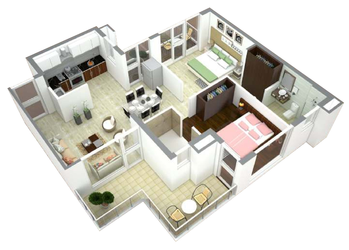 3DFloorPlan of United La Prisma