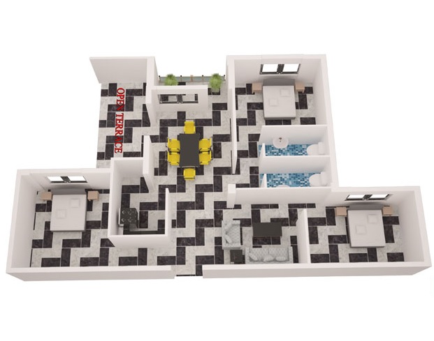 3DFloorPlan of Sunny Crest
