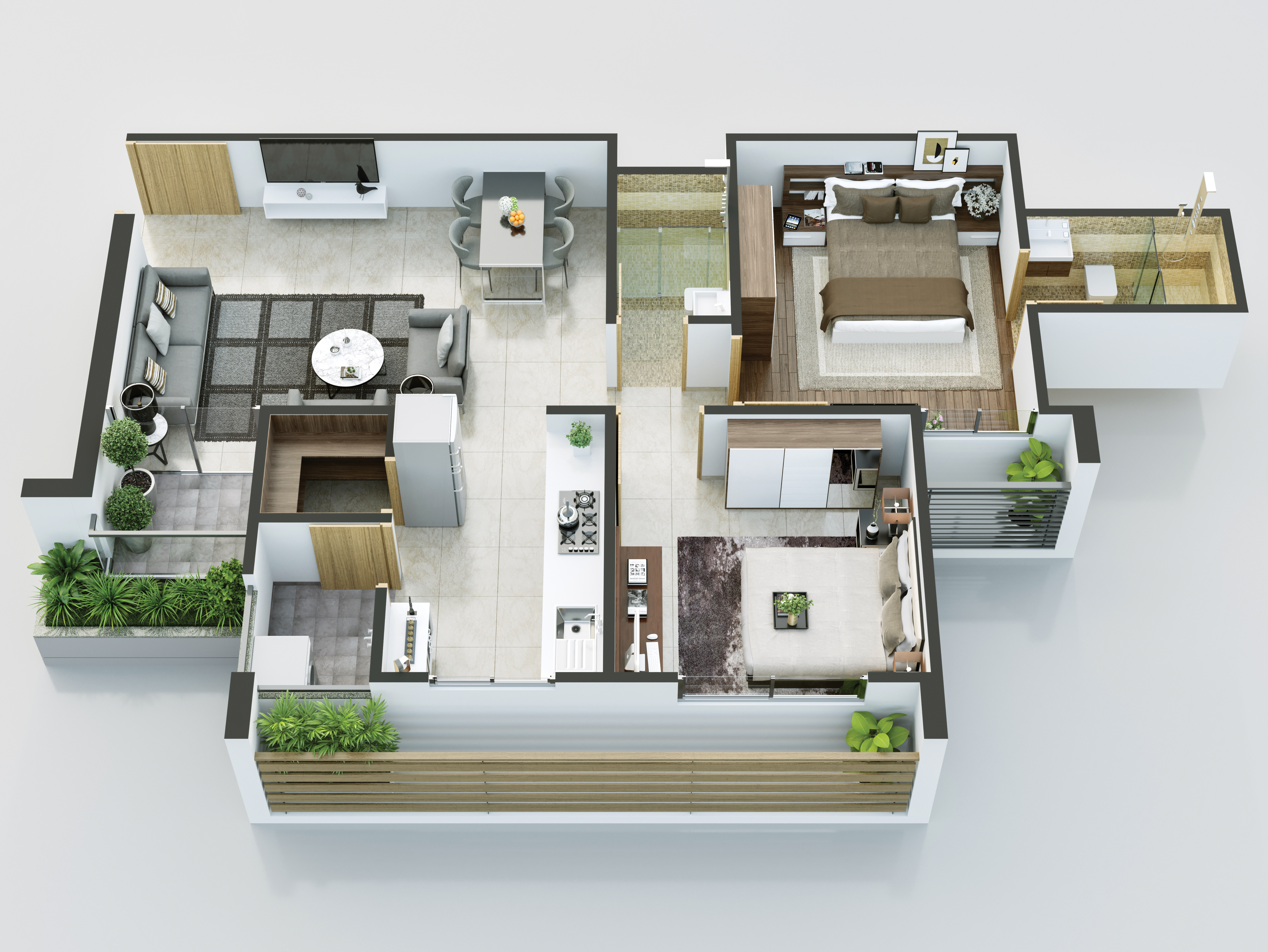 3DFloorPlan of Status Elysium