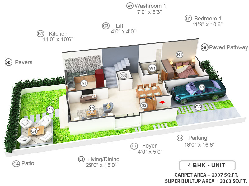 3DFloorPlan of MIMS Northbrook