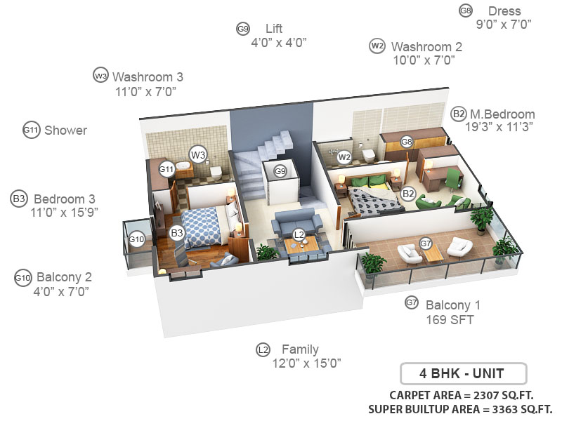 3DFloorPlan of MIMS Northbrook