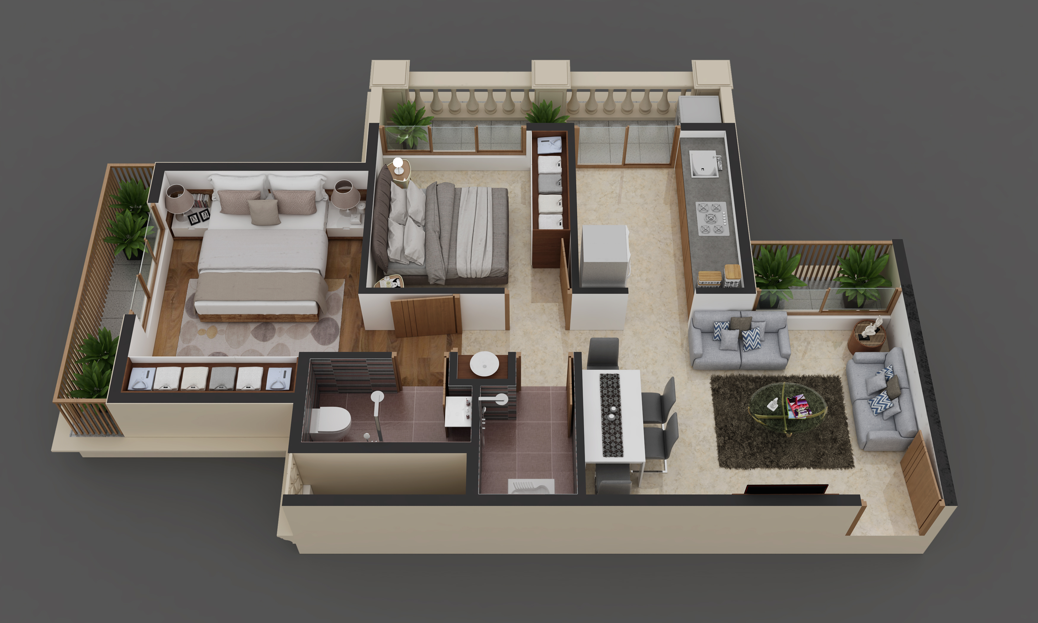 3DFloorPlan of Today Belantara Phase II