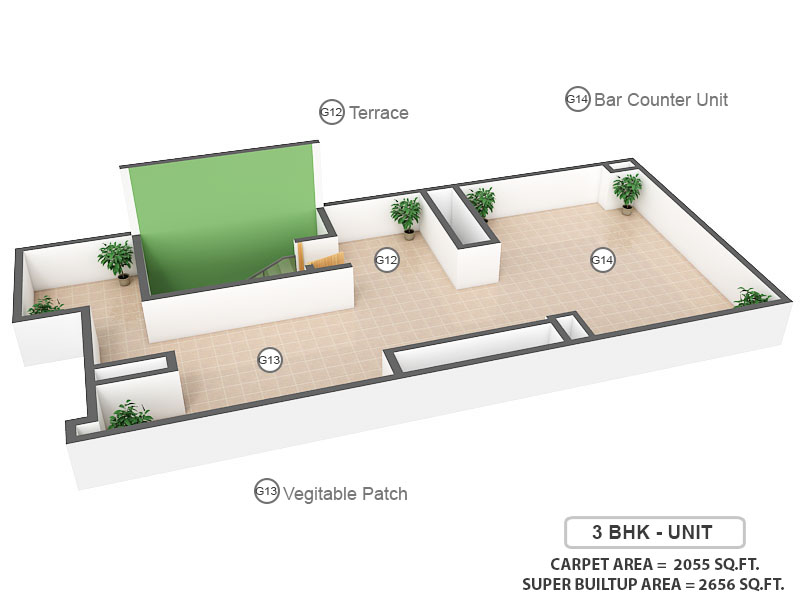 Terrace Floor Plan Terrace Floor Plan