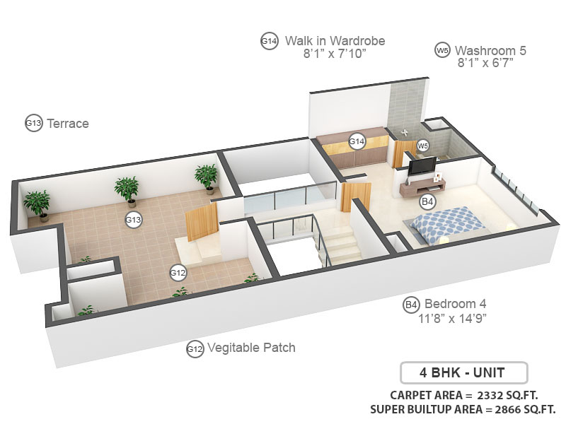 Terrace Floor Plan Terrace Floor Plan