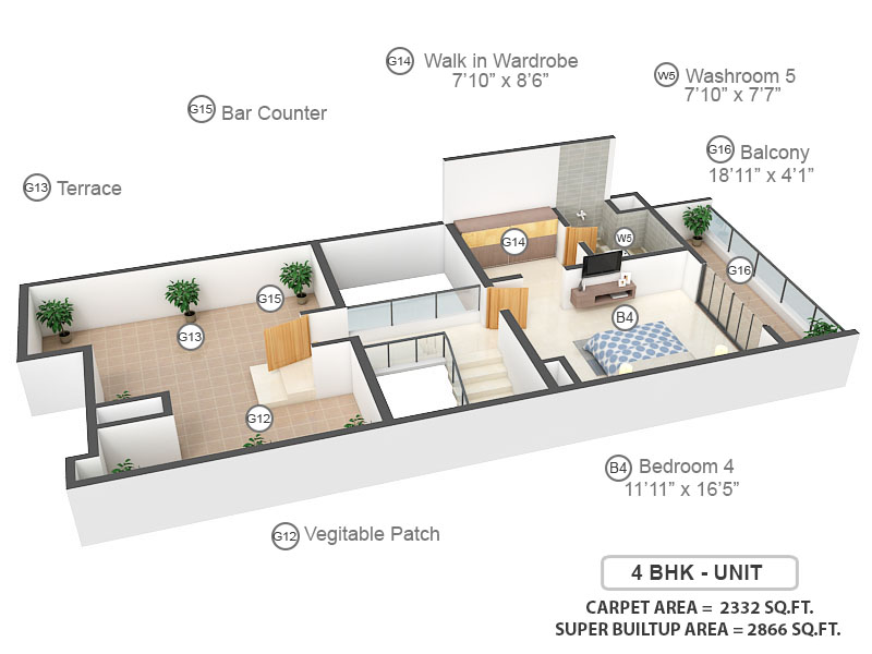 Terrace Floor Plan Terrace Floor Plan
