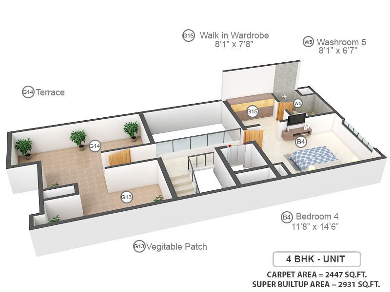 Terrace Floor Plan Terrace Floor Plan