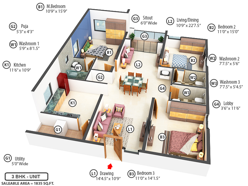 dummy My Home Krishe