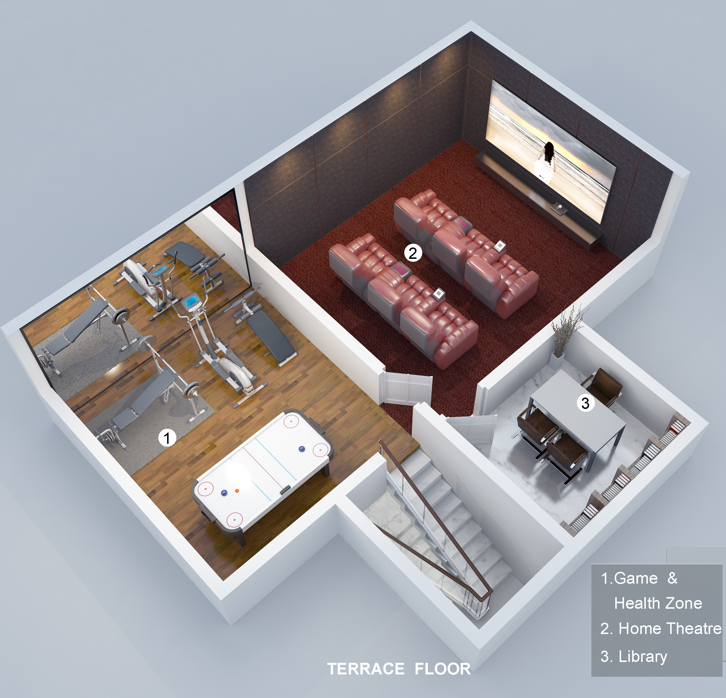 Terrace Floor Plan Terrace Floor Plan