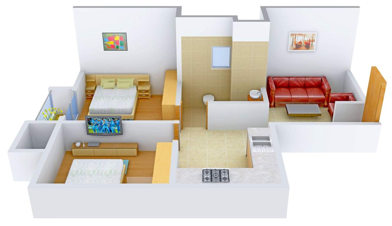 627 sq ft 2 BHK 2T Apartment for Sale in Appaswamy Real Estates Platina