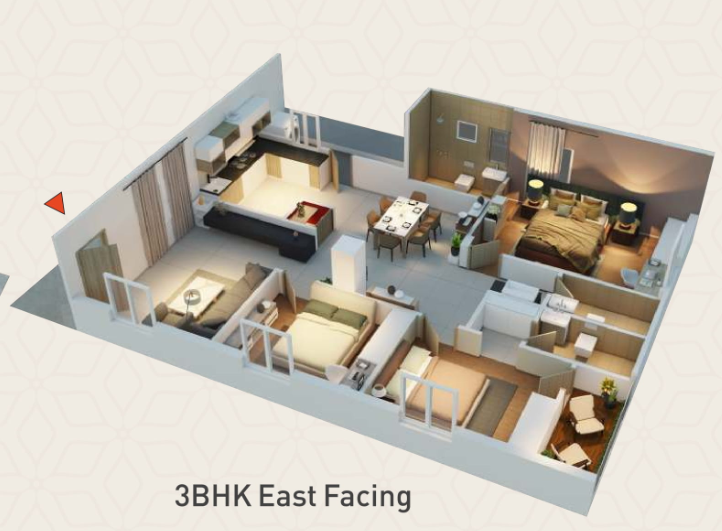 3DFloorPlan of Gothic Pride