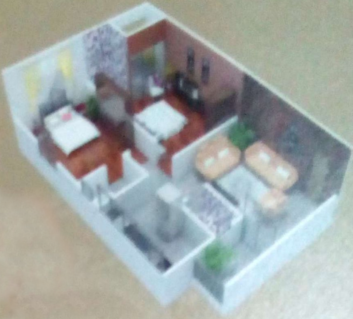 3DFloorPlan of Mohd Faruk Lakeview Residency