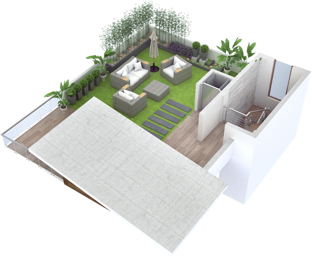 3DFloorPlan of Narula Homes Aurovilla