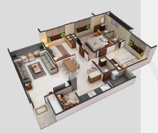 3DFloorPlan of Western Glory