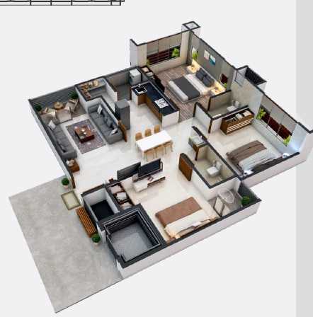 3DFloorPlan of Western Glory