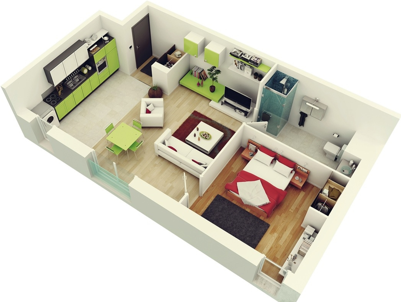 3DFloorPlan of Kalra Affordables And Luxury Homes