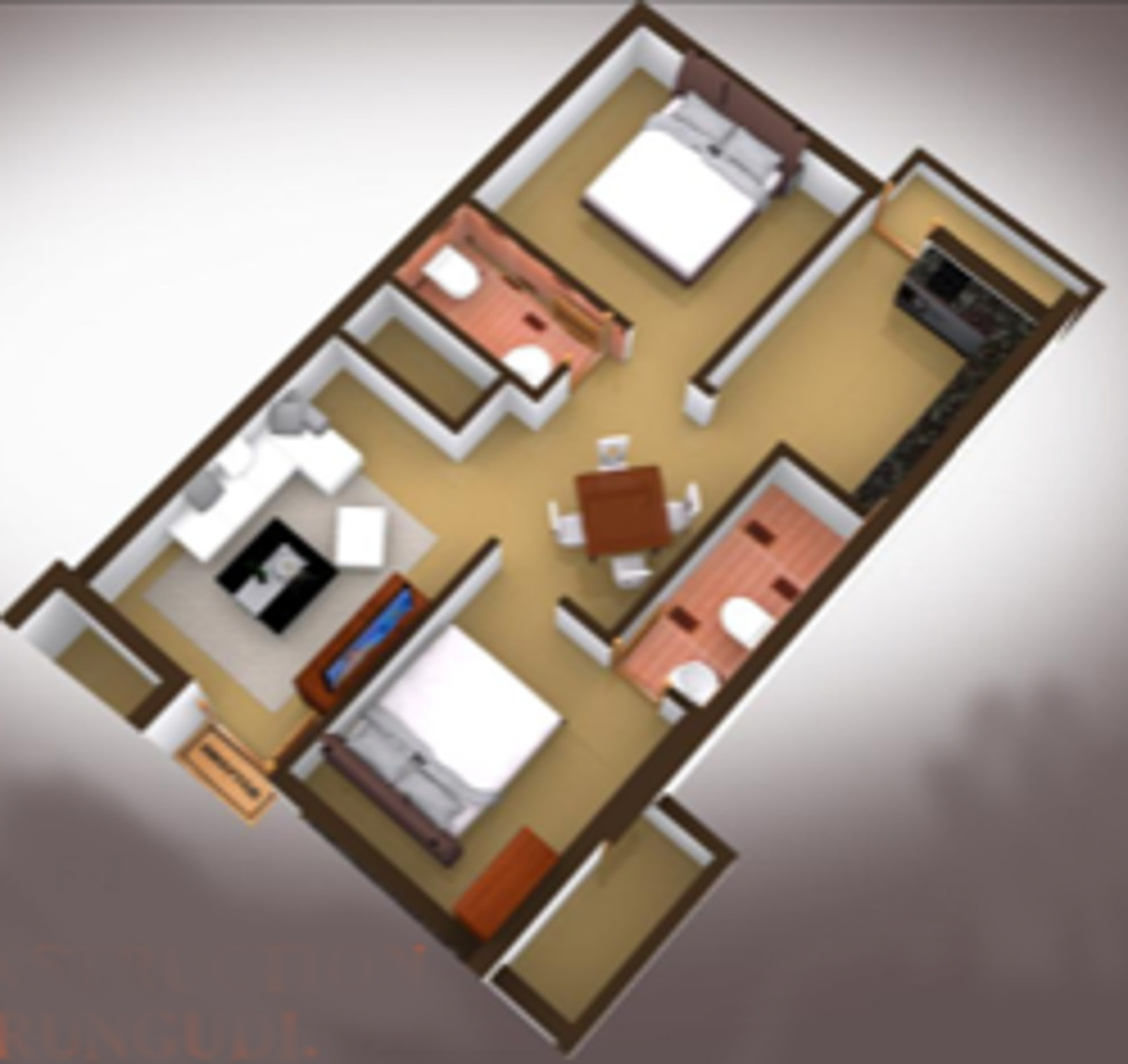 3DFloorPlan of Kosma Anjaneya Enclave