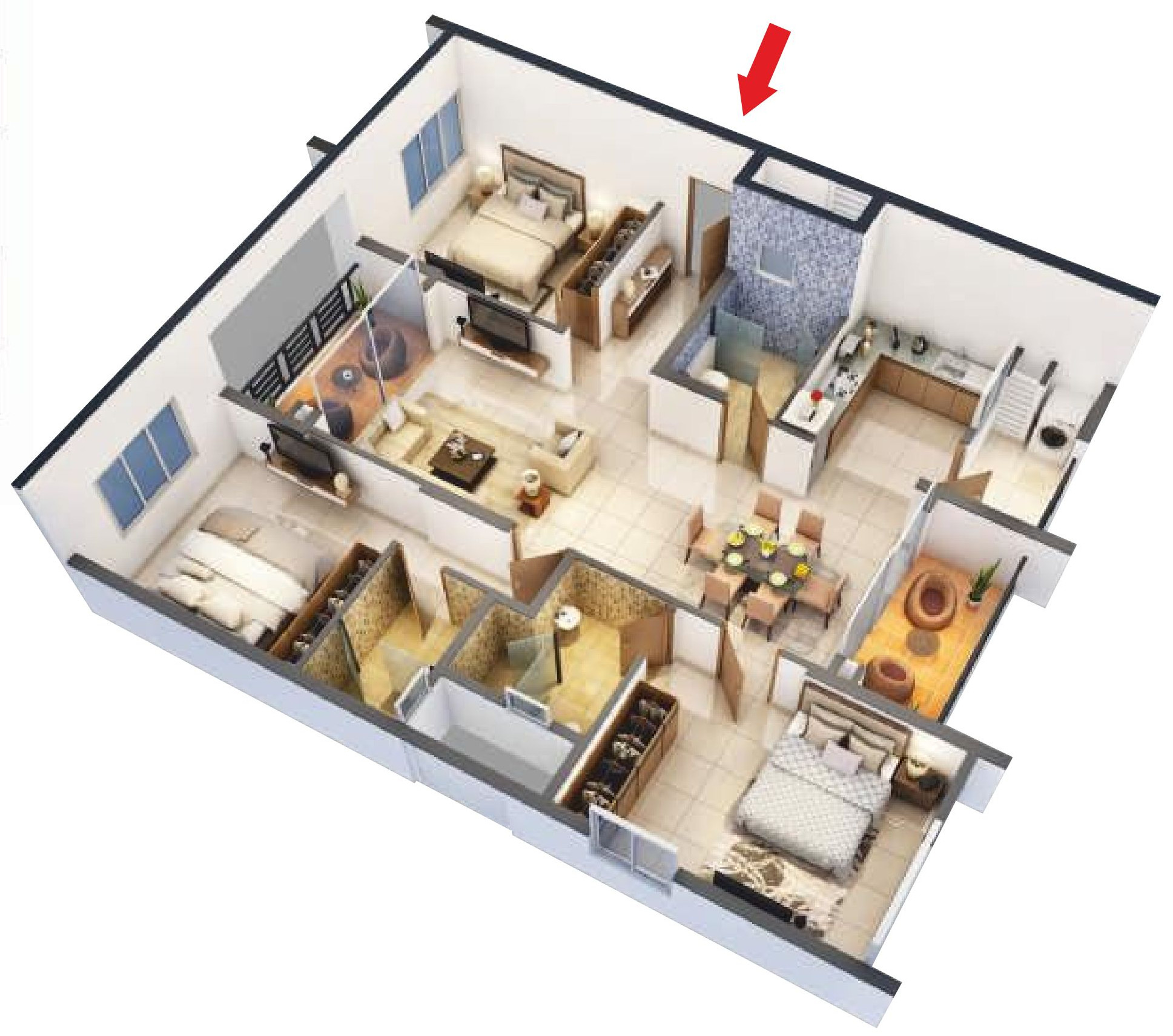 3DFloorPlan of NCC Urban Mayfair