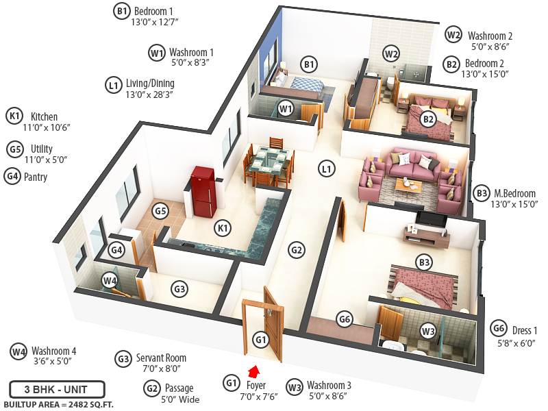dummy Vaishnavi Terraces