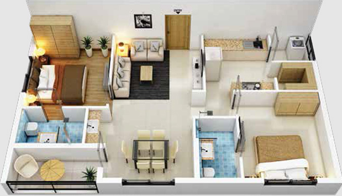 3DFloorPlan of Lifestyle Param
