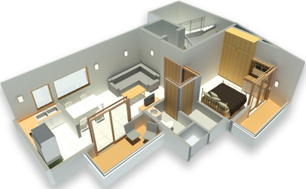 3DFloorPlan of Neoscapes Neo One