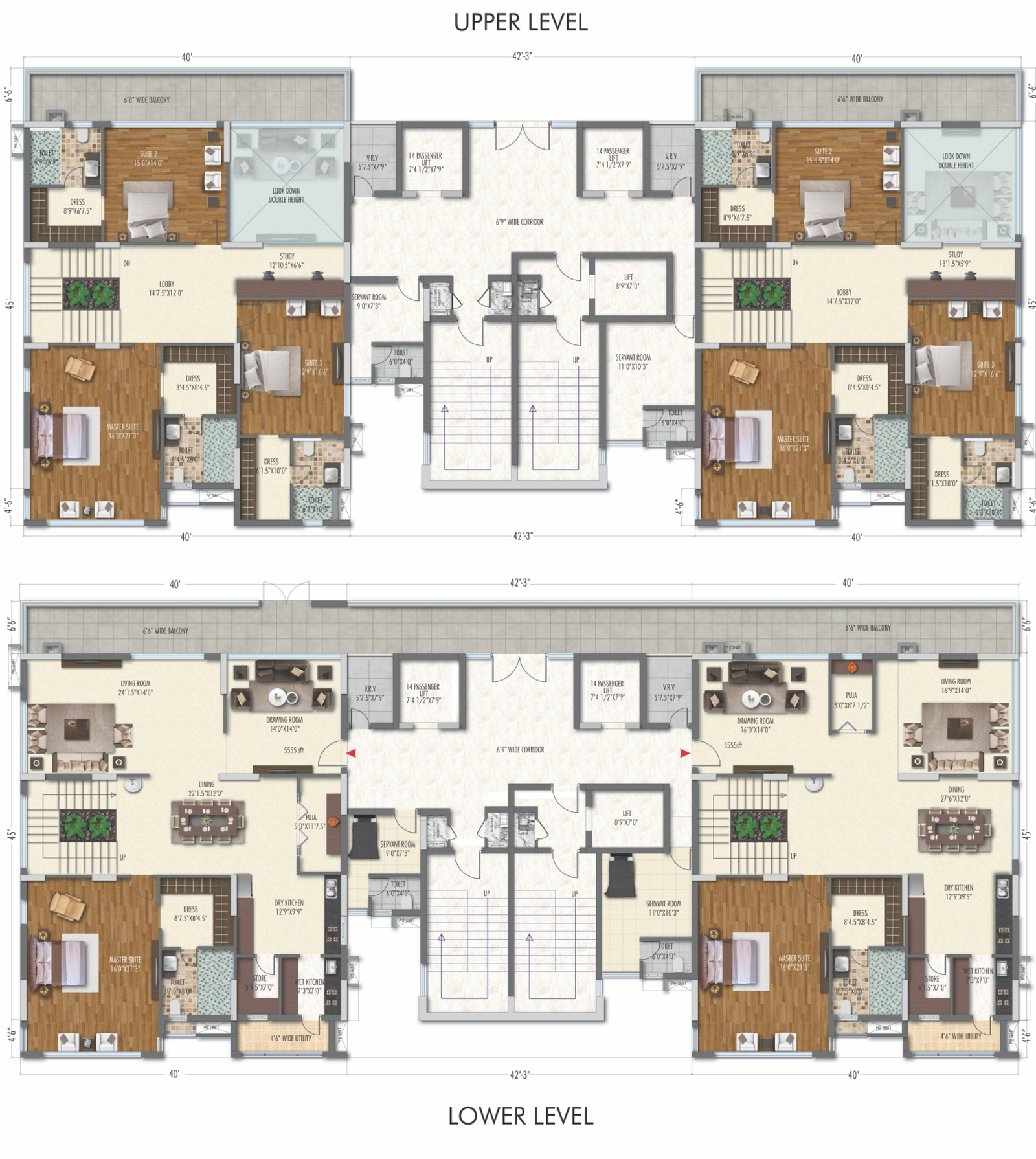 3DFloorPlan of DSR SSC GVK Skycity