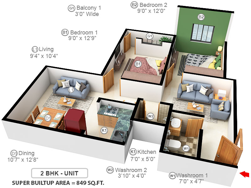 dummy M A H Jai Ganesh Apartment 2