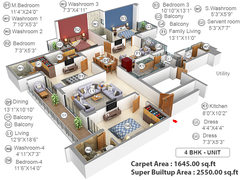 3DFloorPlan of ATS Destinaire