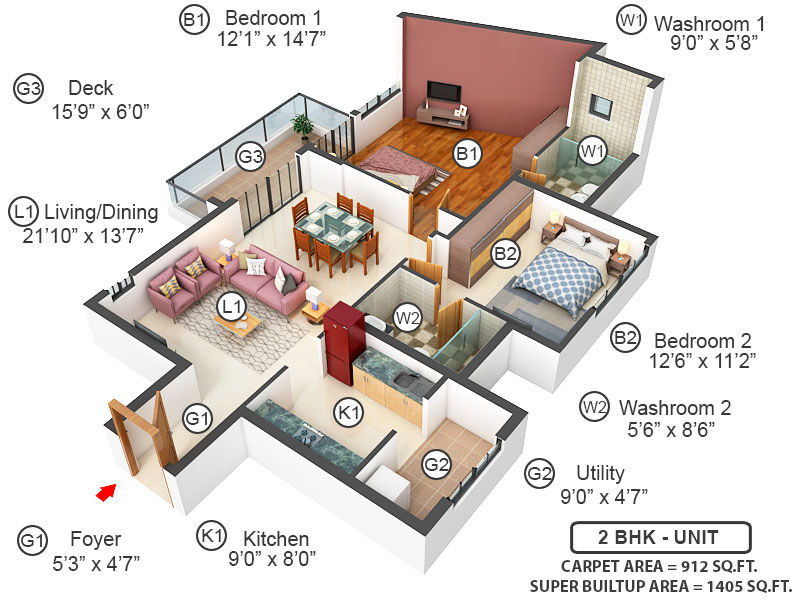dummy Shapoorji Pallonji Parkwest Phase 2