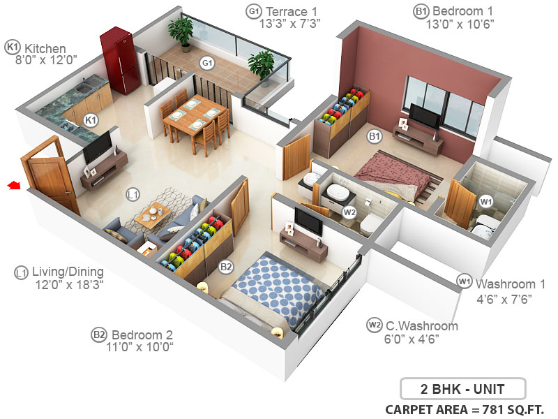 dummy Rama Metro Life Maxima Residences dummy Rama Metro Life Maxima Residences
