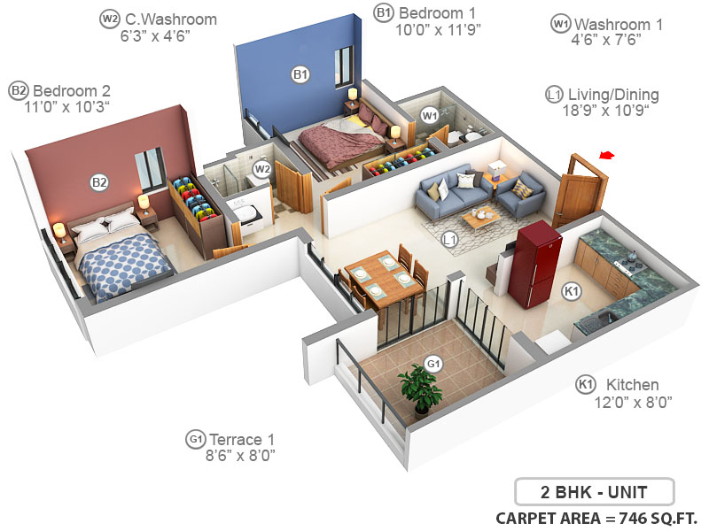 dummy Rama Metro Life Maxima Residences dummy Rama Metro Life Maxima Residences