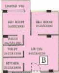 RDB Group Regent Enclave Floor Plan (2BHK+2T)