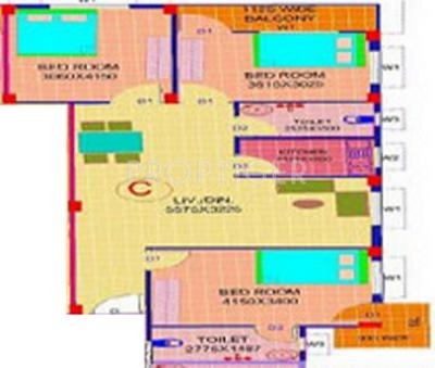 Mata Vaishno Devi Construction Susar Kanan (3BHK+3T (1,925 sq ft) 1925 sq ft)