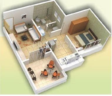 Tirupati Padmavati Dhara (1BHK+1T (836 sq ft) 836 sq ft)