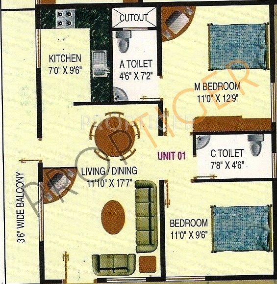 Nishitas Vintage View (2BHK+2T (610 sq ft) 610 sq ft) Nishitas Vintage View (2BHK+2T (610 sq ft) 610 sq ft)