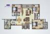 Sobha Petunia (3BHK+4T (2,671 sq ft)   Servant Room 2671 sq ft)