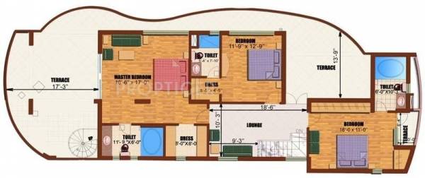 Eldeco Utopia (3BHK+3T (1,675 sq ft) 1675 sq ft) Eldeco Utopia (3BHK+3T (1,675 sq ft) 1675 sq ft)