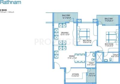 Vaishnavi Rathnam (2BHK+2T (1,190 sq ft) 1190 sq ft) Vaishnavi Rathnam (2BHK+2T (1,190 sq ft) 1190 sq ft)
