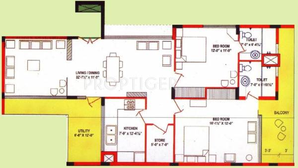 Jamuna Jamuna Apartments (2BHK+2T (1,590 sq ft) 1590 sq ft) Jamuna Jamuna Apartments (2BHK+2T (1,590 sq ft) 1590 sq ft)