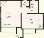 Lok Prabhat (1BHK+1T (390 sq ft) 390 sq ft)