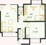 Lok Prabhat (1BHK+2T (580 sq ft) 580 sq ft)