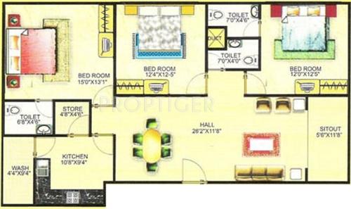 Horizon Horizon Avenue (3BHK+3T (1,500 sq ft) 1500 sq ft) Horizon Horizon Avenue (3BHK+3T (1,500 sq ft) 1500 sq ft)