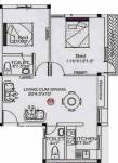 Sri Tejasvi Apartment (2BHK+2T (833 sq ft) 833 sq ft)