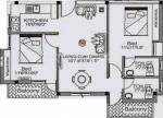 Sri Tejasvi Apartment (2BHK+2T (901 sq ft) 901 sq ft)