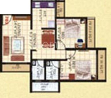 Shanti Riddhi Siddhi Apartment (2BHK+2T (1,050 sq ft) 1050 sq ft)