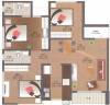 Shamiks Shree Shivalaya (3BHK+2T (931 sq ft) 931 sq ft)