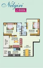 Kalindi Nilgiri Enorma (2BHK+2T (1,150 sq ft) 1150 sq ft) Kalindi Nilgiri Enorma (2BHK+2T (1,150 sq ft) 1150 sq ft)