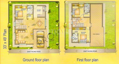 AVS Sunfield (3BHK+3T (1,615 sq ft) 1615 sq ft)