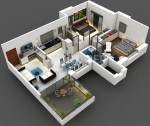 Pashankar Rutugandh Apartment (2BHK+2T (1,075 sq ft) 1075 sq ft)