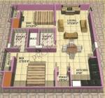 Sreenidhi Sreenidhi Lake View (2BHK+2T (1,070 sq ft)   Pooja Room 1070 sq ft) Sreenidhi Sreenidhi Lake View (2BHK+2T (1,070 sq ft)   Pooja Room 1070 sq ft)