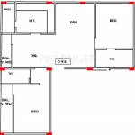 Morya Group Morya ShriLeela Floor Plan (2BHK+2T)